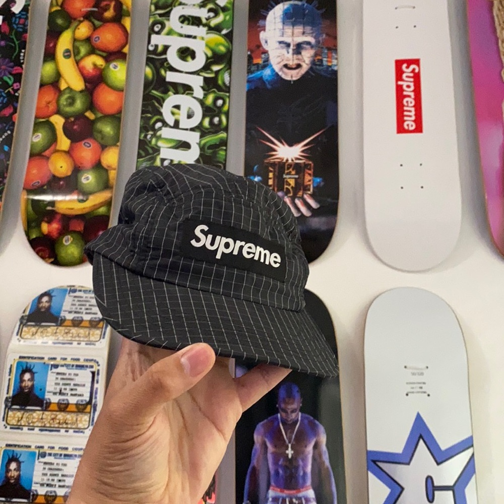 Supreme Nylon Plaid Hat
